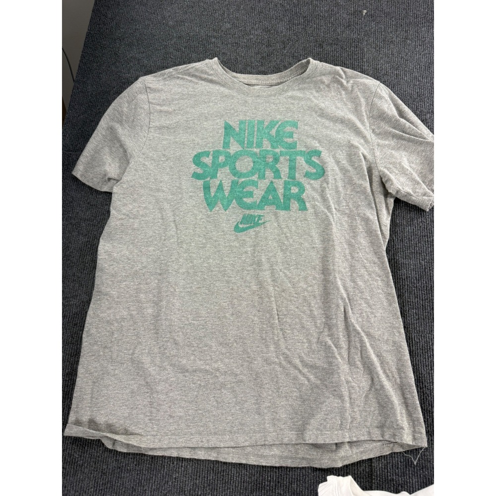 Nike Mens T-Shirt Lot of 4 XL Dri-FIT NBA Curry Mascot Sportswear Grey Blue - Picture 6 of 10